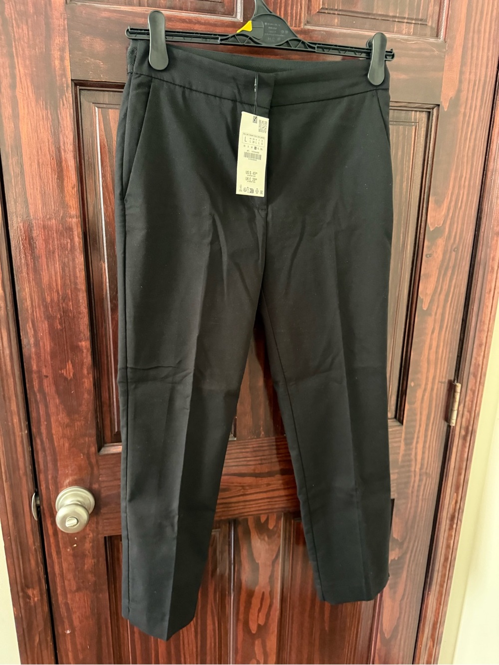 Zara Black Women's Tailored Ponte Pants